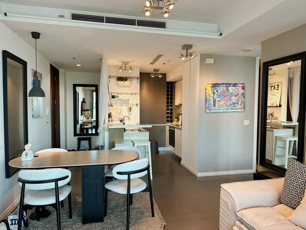 For rent: The River, spacious room, very comfortable, north-facing, fully furnished and equipped with appliances, ready to use.