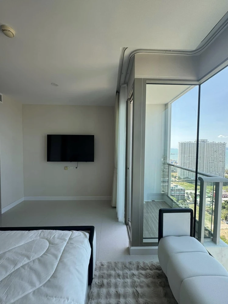 For rent: The Riviera Jomtien Pattaya, 29th floor, sea view, beautiful room, fully furnished, nice to live in, book now!