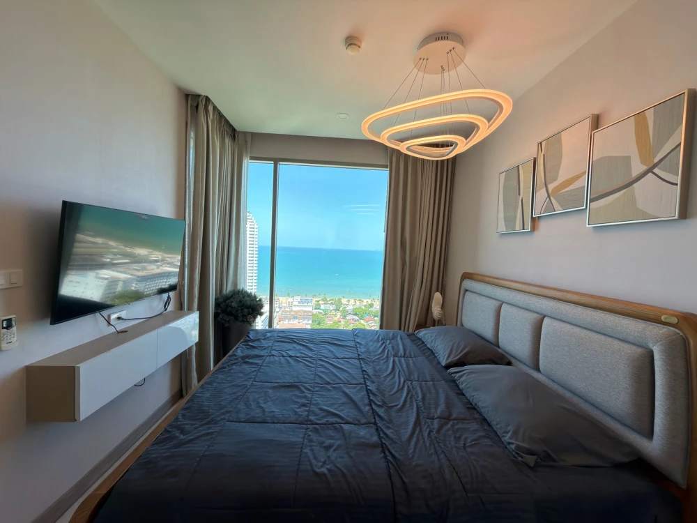 For rent: The Riviera Jomtien Pattaya, 30th floor, fully furnished, very comfortable. Book now, don't miss out!
