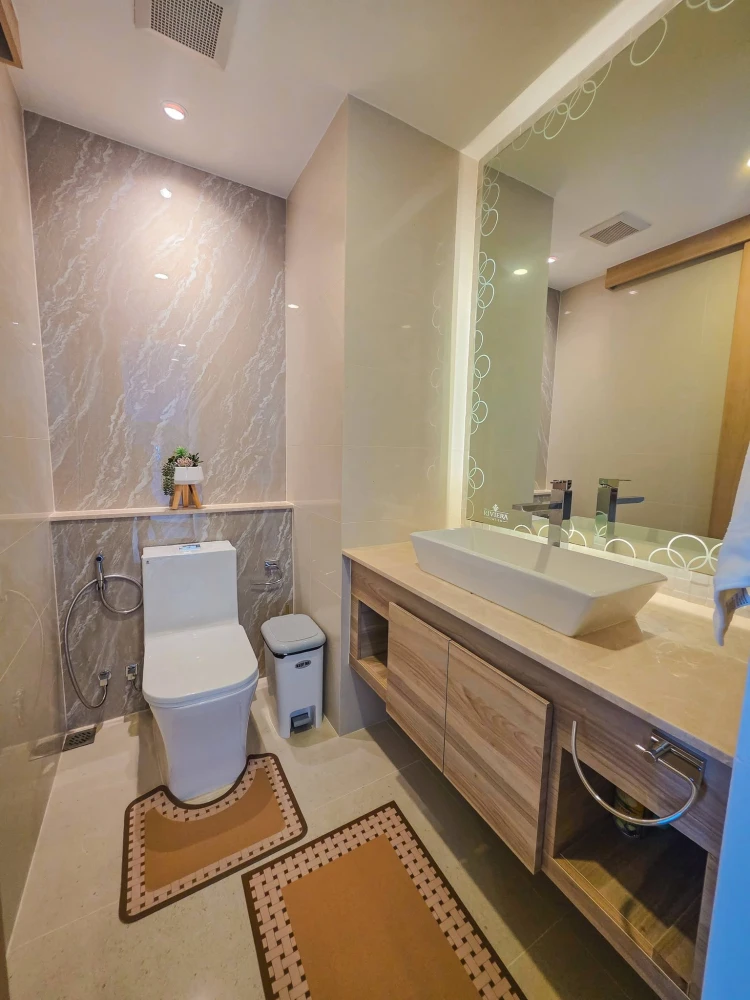 The Riviera Jomtien Pattaya Size 35 sqm 16 floor Seaview full furnished.