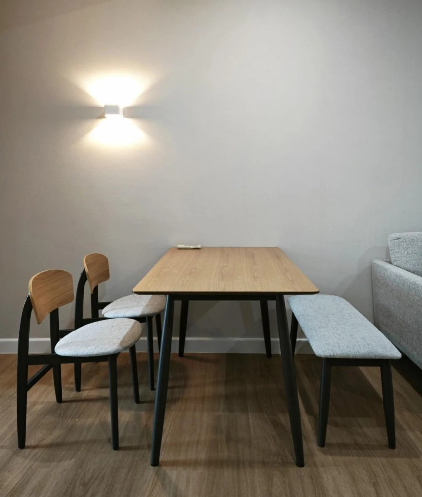 For rent: The Room BTS Wongwianyai, fully furnished, nice room, reserve now, hurry!