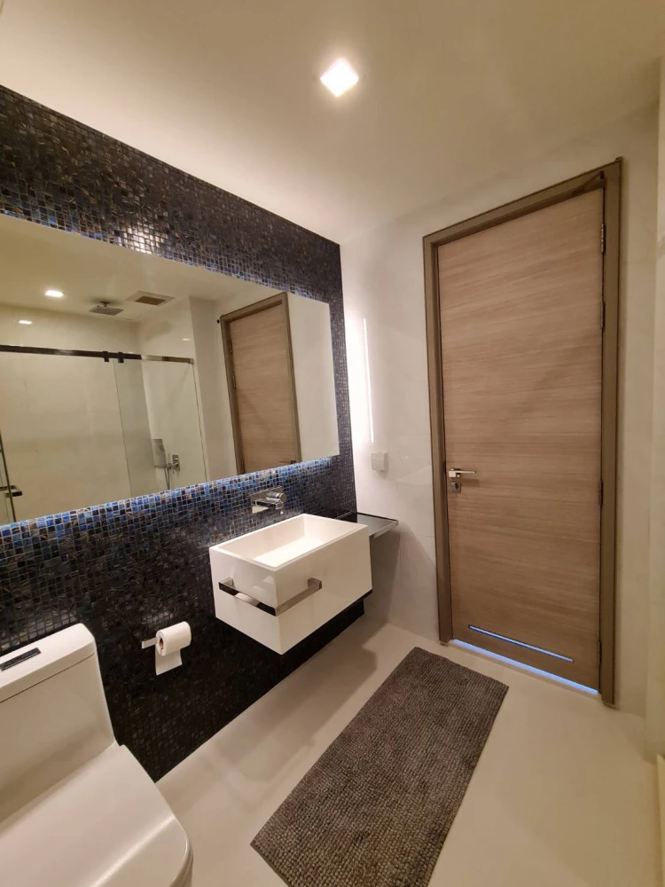 For rent: The Room Rama 4, 2 bedrooms (80 sqm), fully furnished and ready to move in.