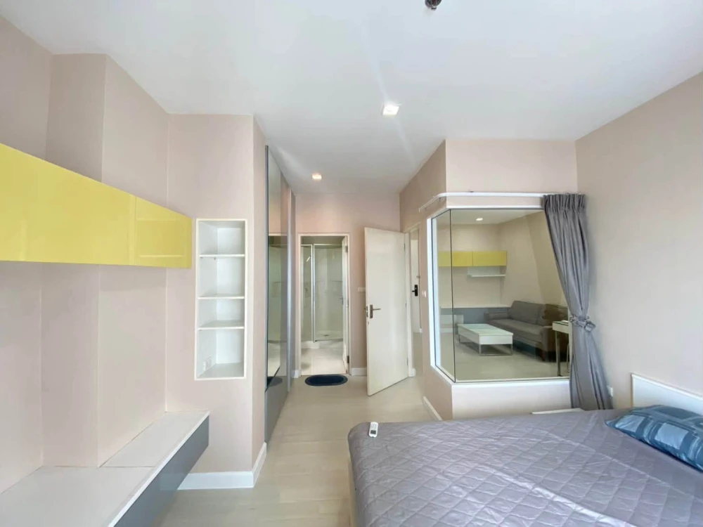 ให้เช่า The Room Rathcada-Ladprao ห้องมุมทิศเหนือให้ความเป็นส่วนตัว ในทำเลดี พื้นที่ใช้สอยเยอะ ห้ามพลาด