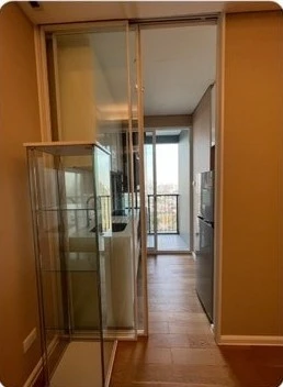 The Saint Residences for rent, 29th floor, Lad Phrao Road view, fully furnished, just bring your belongings and move in.