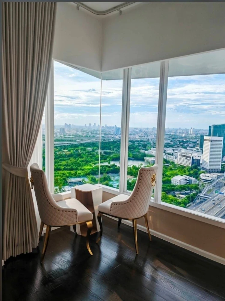 For Rent: The Saint Residences, 38th floor. Corner unit with a beautiful view, fully furnished, and inviting. Book now if interested!