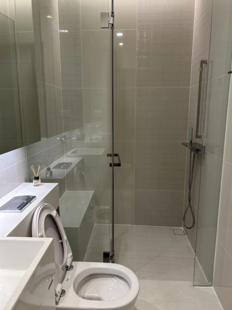 For rent: The Saint Residences, 39th floor, nice room, fully furnished, reserve now!