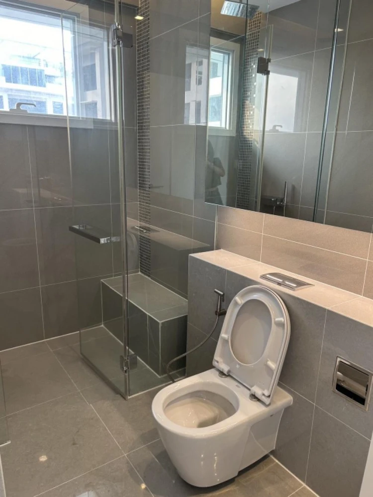 For rent: The Saint Residences, 39th floor, nice room, fully furnished, reserve now!