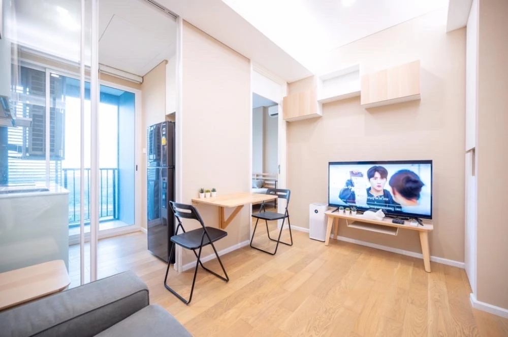 For rent: The Saint Residences. Unobstructed view, fully furnished, very livable. Book now! Don't miss out!