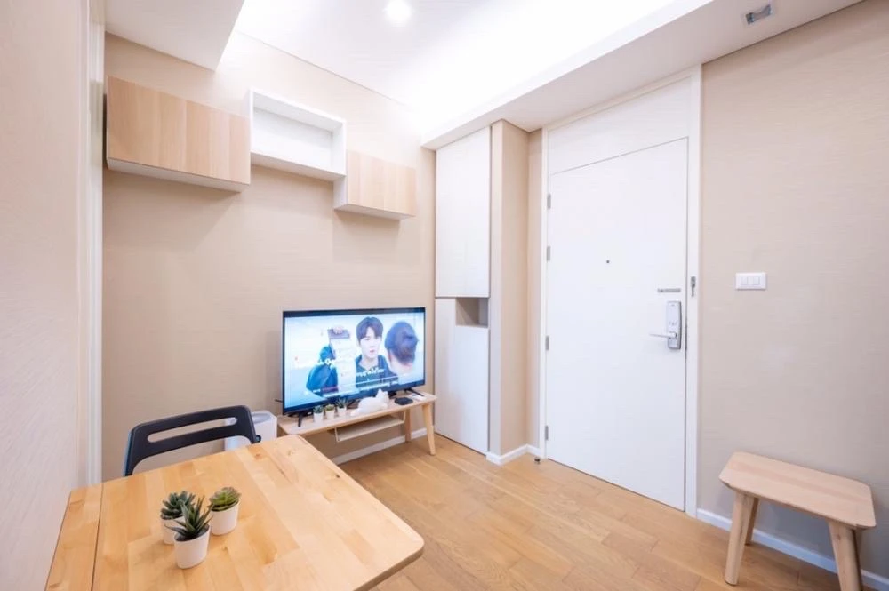 For rent: The Saint Residences. Unobstructed view, fully furnished, very livable. Book now! Don't miss out!