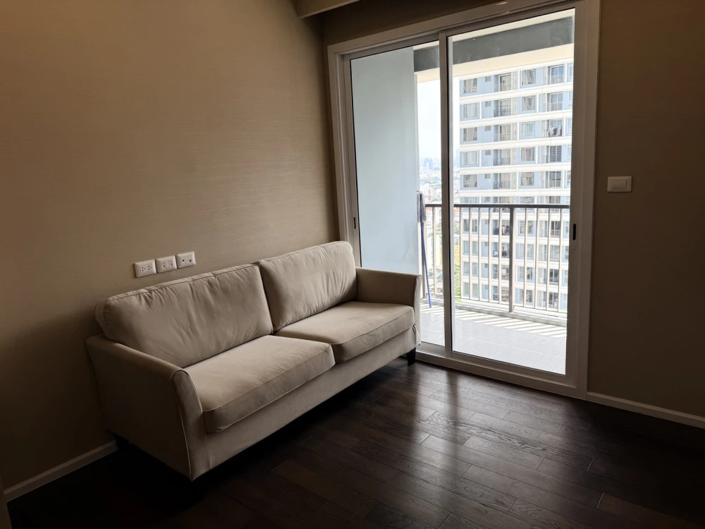 For rent: The Saint Residences, corner unit, fully furnished, 2 bedrooms / 2 bathrooms, large balcony. Don't miss out!