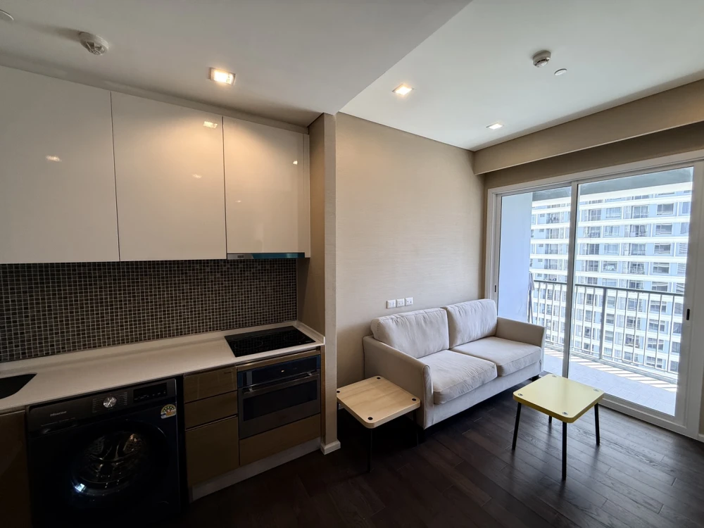 For rent: The Saint Residences, corner unit, fully furnished, 2 bedrooms / 2 bathrooms, large balcony. Don't miss out!