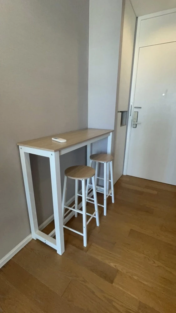 For rent: The Saint Residences, corner unit offering privacy, fully furnished, beautiful view. Don't miss out!