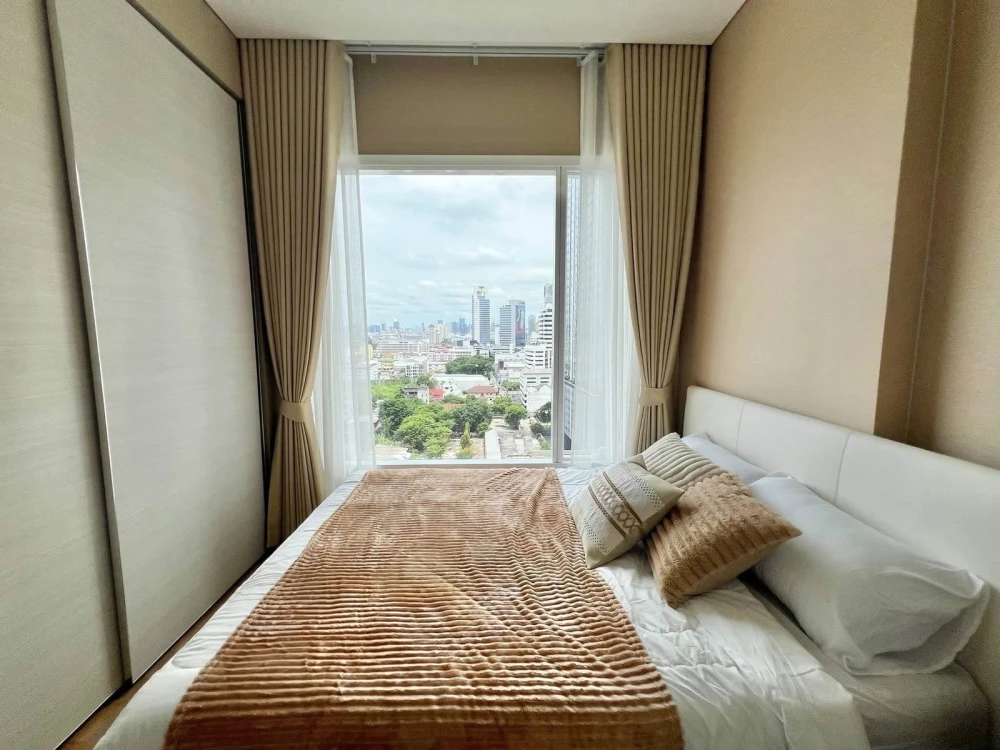 For Rent: The Saint Residences. Beautiful unit, fully furnished, and inviting. Book now—don't miss out!