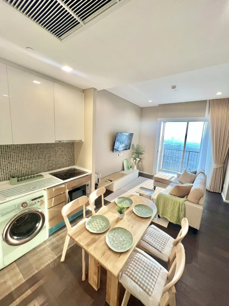 ให้เช่า The Saint Residences ห้องแต่งน่าอยู่ ชั้น 34 วิวสวนจตุจักร และวิวฝั่งยูเนียนมอลล์ มาจองเลย