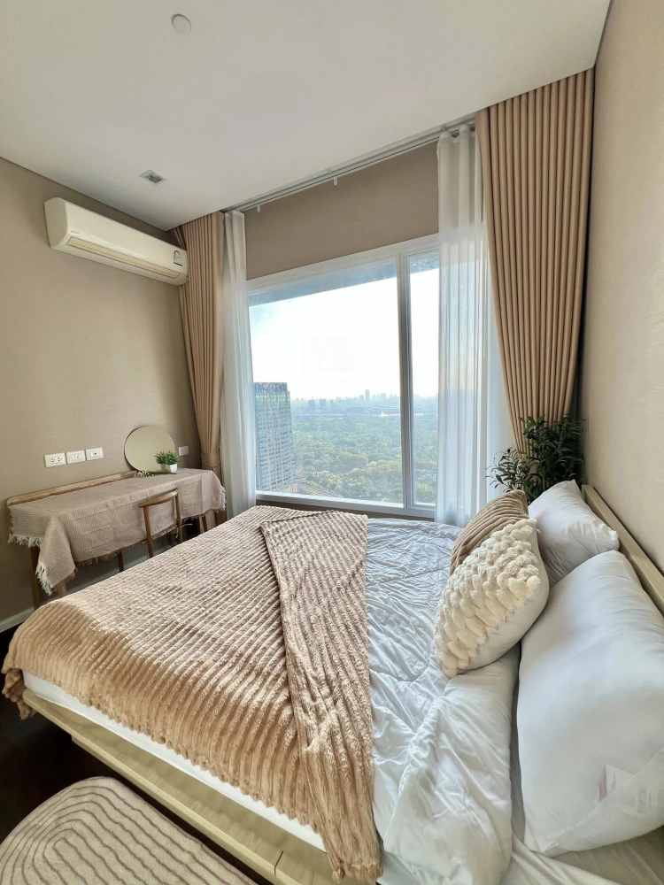 ให้เช่า The Saint Residences ห้องแต่งน่าอยู่ ชั้น 34 วิวสวนจตุจักร และวิวฝั่งยูเนียนมอลล์ มาจองเลย