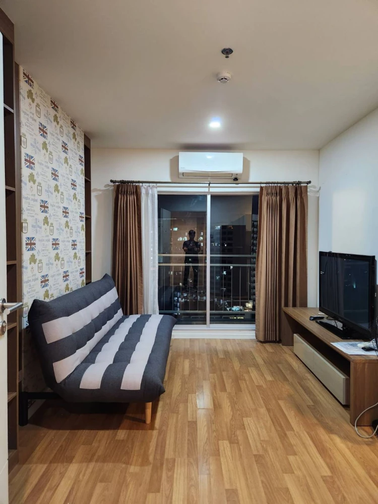 For rent: The Selected Kaset-Ngamwongwan, fully furnished room, nice to live in, book now, don't miss out.