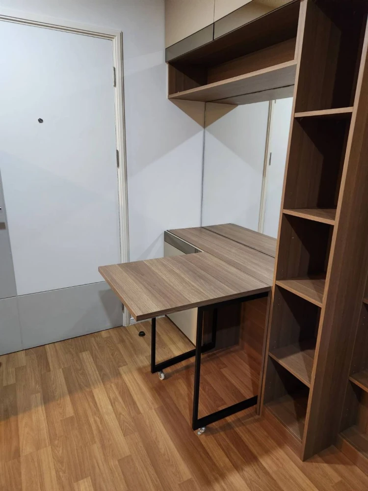 For rent: The Selected Kaset-Ngamwongwan, fully furnished room, nice to live in, book now, don't miss out.