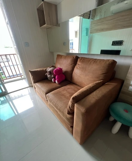 For rent: The Series Udomsuk 29, 8th floor, pool view, fully furnished, ready to move in. Book now!