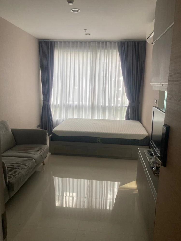 For rent: The Sky Sukhumvit, Building C, 5th floor, garden view, fully furnished room, nice to live in, book now, don't miss out, hurry!