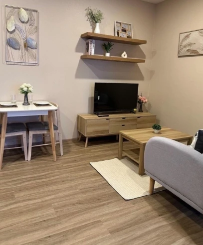 For Rent: THE STAGE Mindscape Ratchada - Huai Khwang, 20th Floor. Fully furnished unit—book now!