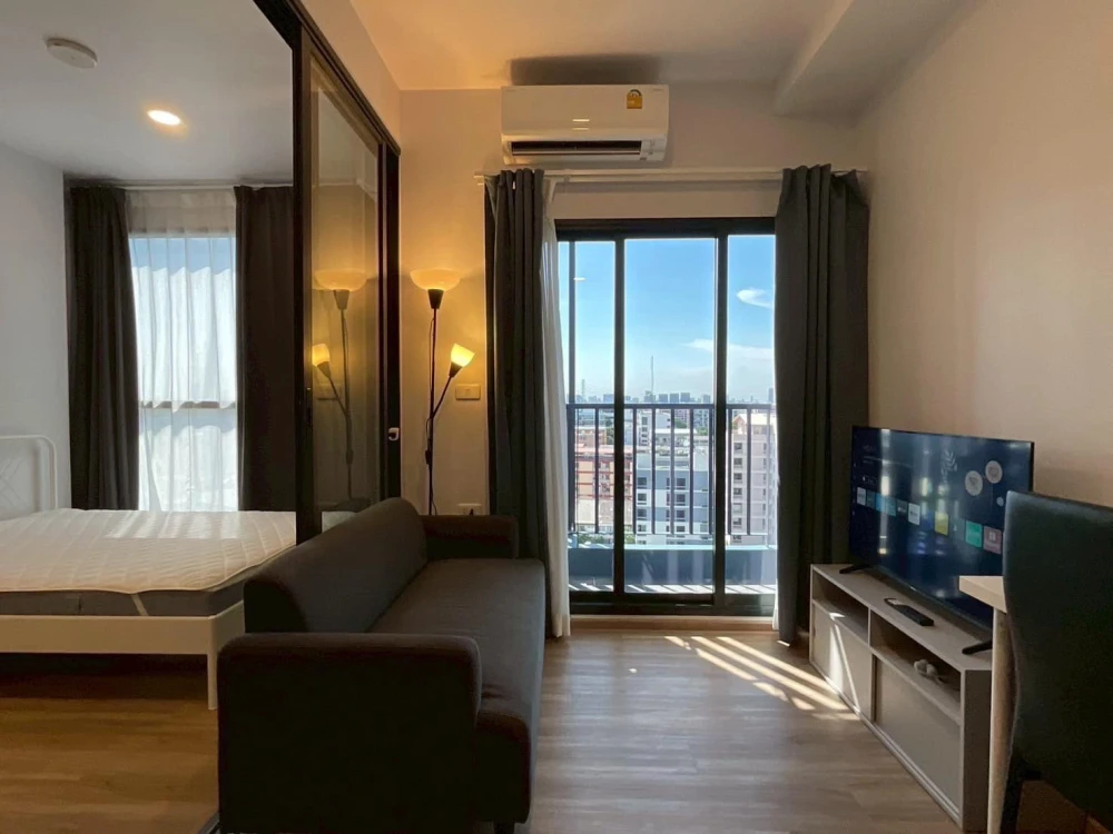 For rent THE STAGE Mindscape Ratchada - Huai Khwang, a nice room, fully furnished, good location, don't miss it.