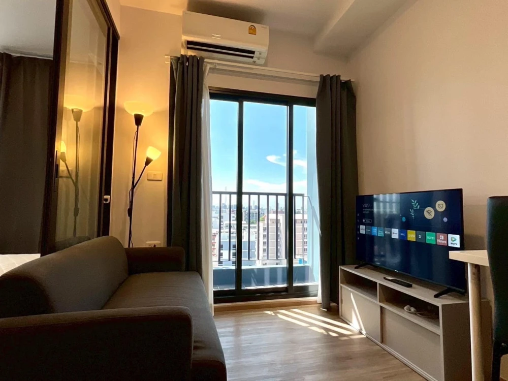 For rent THE STAGE Mindscape Ratchada - Huai Khwang, a nice room, fully furnished, good location, don't miss it.