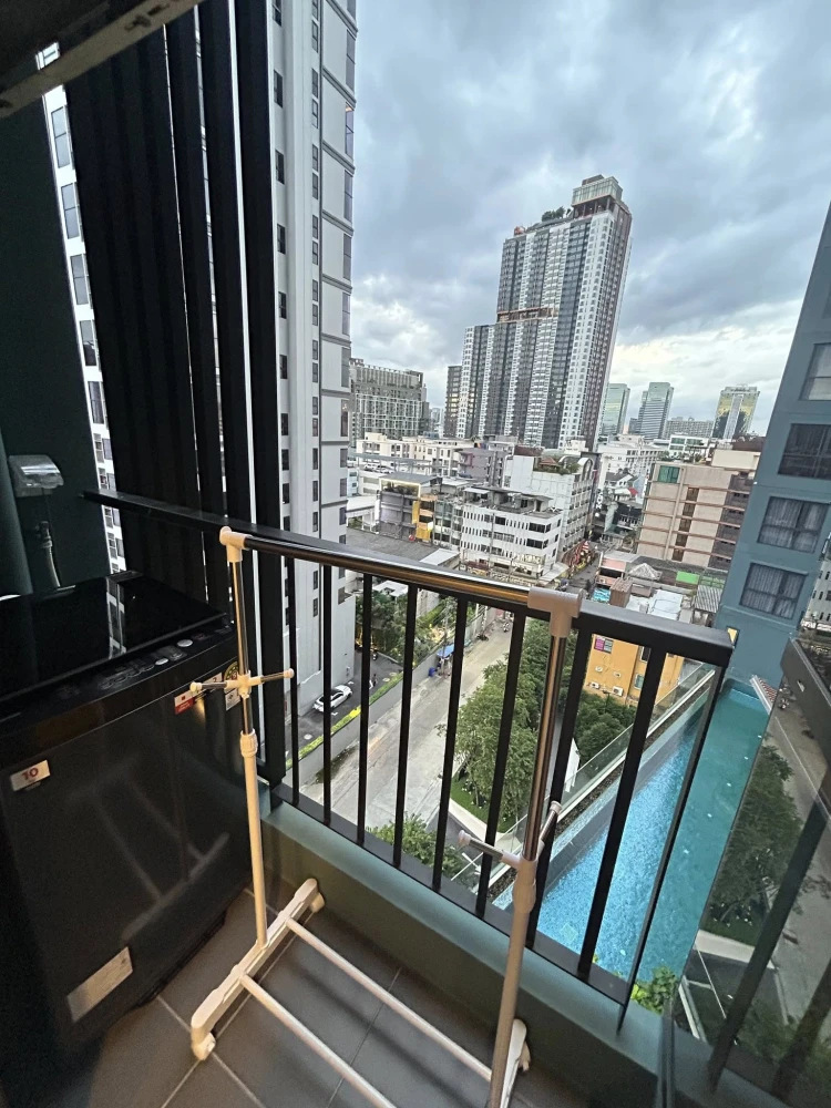 For rent: THE STAGE Mindscape Ratchada - Huaikhwang, ready to move in, fully equipped with amenities, come and reserve now!