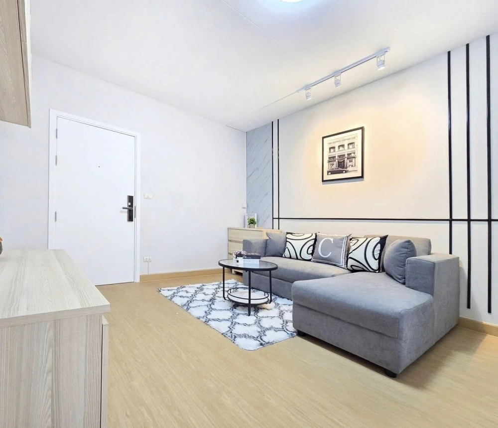 For rent: The Tree Condo Ladprao, 1 bedroom, 1 bathroom. Beautifully decorated with a stunning color scheme. Fully furnished. Book now!
