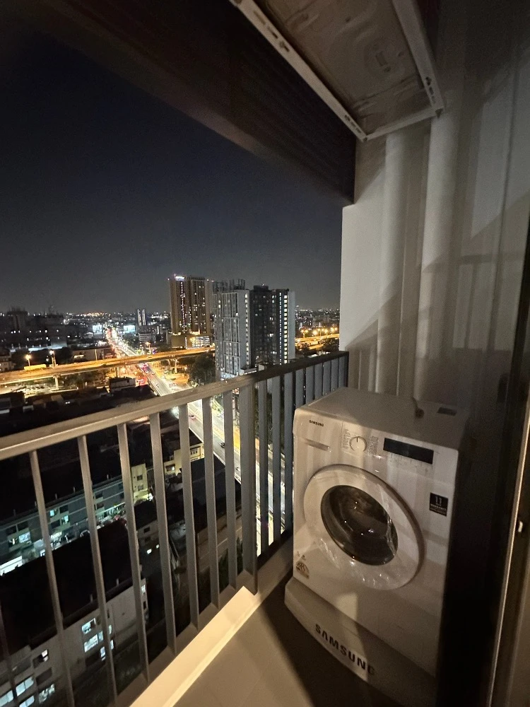 For rent THE TREE Pattanakarn - Ekkamai, 16th floor, beautiful room, fully furnished, nice to live in, reserve now.