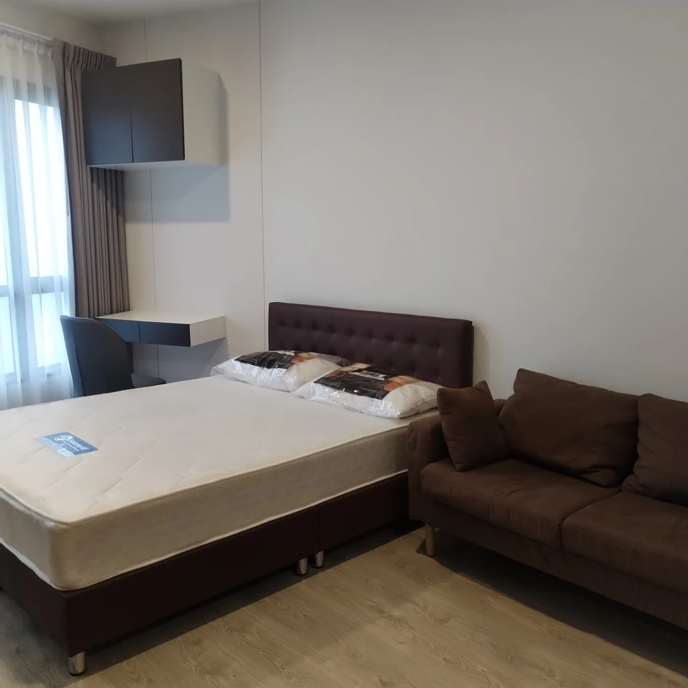 For rent THE TREE Pattanakarn - Ekkamai, 9th floor, fully furnished, nice room, reserve now, hurry!