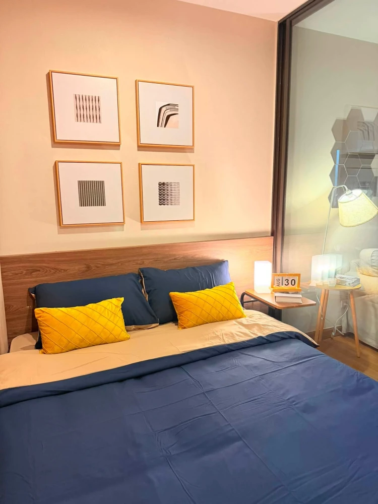 For rent: The Tree RIO Bang-Aor Station. Beautifully decorated room with a warm atmosphere, ready to move in. Located on the 32nd floor with high view