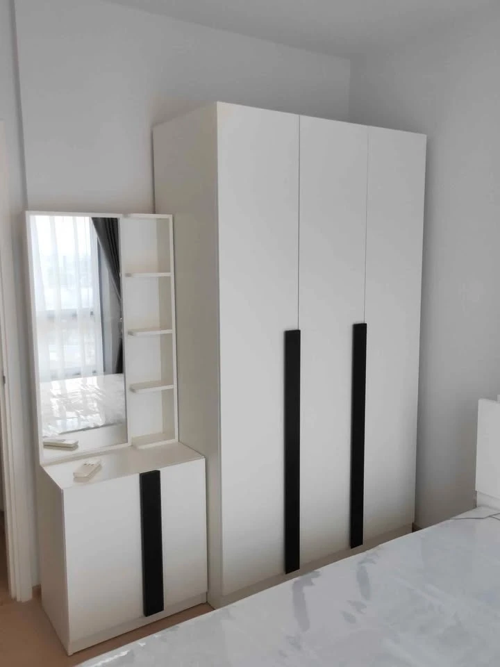 For rent: The Tree Sukhumvit 71-Ekkamai, north-facing view, not hot, beautiful view, Airport Link side, nothing blocking, reserve now.