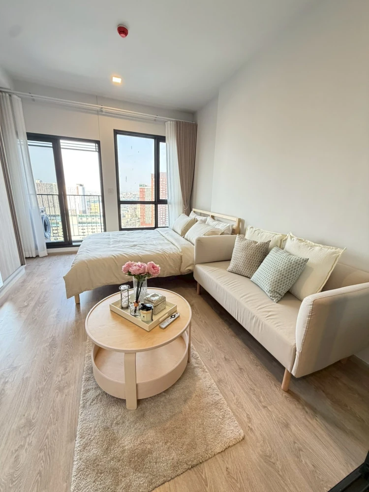 For rent: The Tree Pattanakarn - Ekkamai, North-facing (not hot), 26th floor, beautiful view, nice layout, perfect proportions. A must-have!