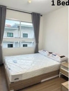 ให้เช่า The Trust Condo Amata - Chonburi ห้องน่าอยู่ กั้นเป็นสัดส่วน มาพร้อมสิ่งอำนวยความสะดวกครบครัน จองด่วน