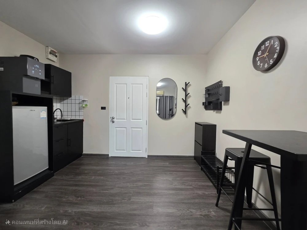 For rent: The Trust Condo Central Pattaya, 1 bedroom, 1 bathroom, decorated in a controlled tone, comes with complete furniture, book now.