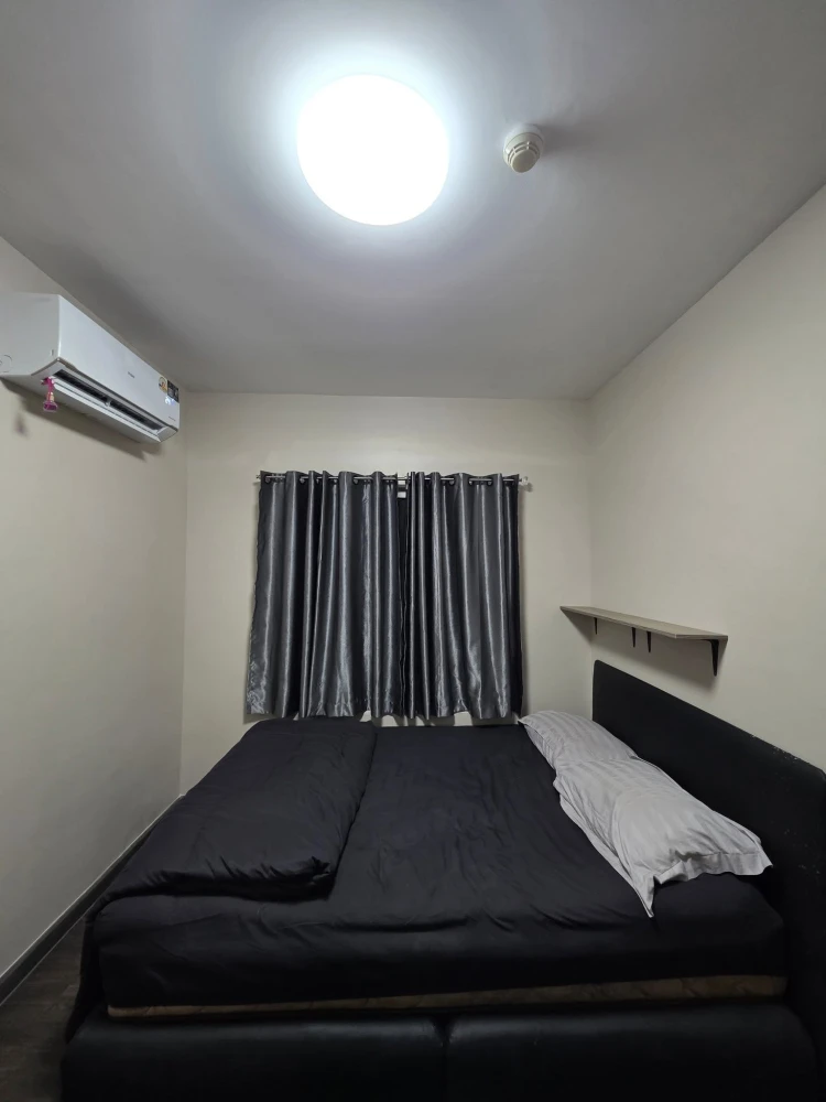 For rent: The Trust Condo Central Pattaya, 1 bedroom, 1 bathroom, decorated in a controlled tone, comes with complete furniture, book now.