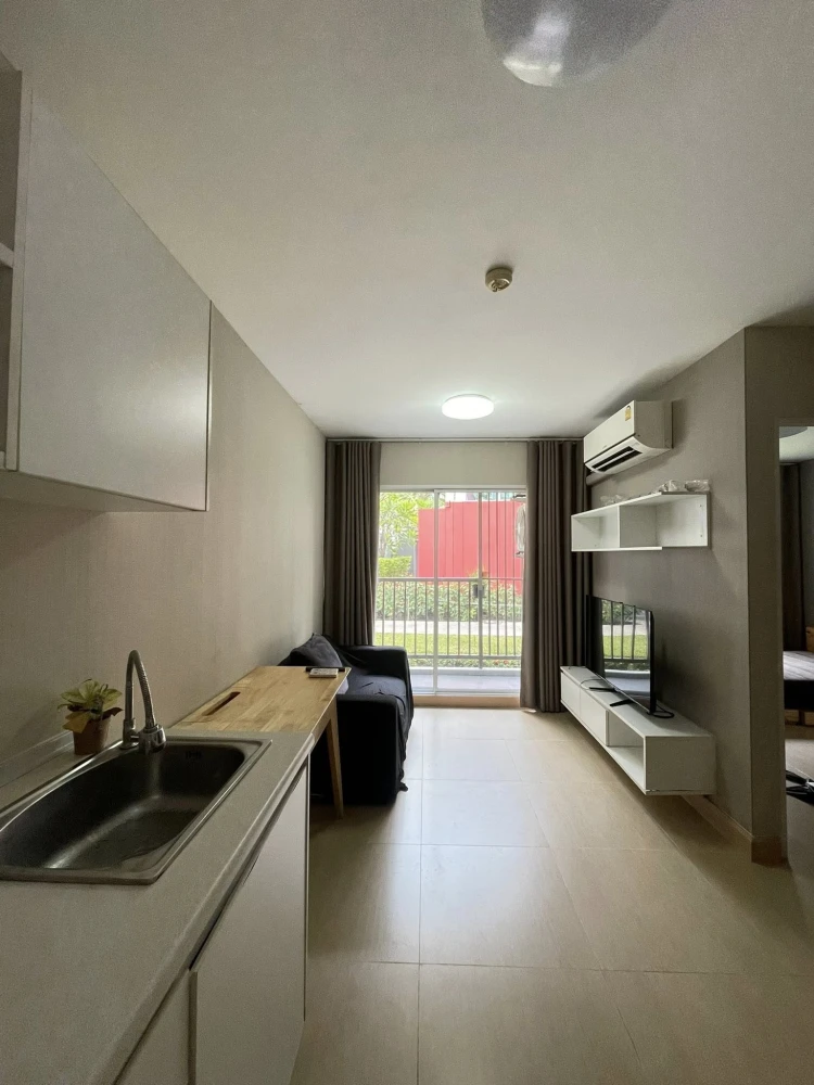 For rent: The Trust Condo Nakornpathom, 1 bedroom, 1 bathroom. Fully furnished, ready to move in.