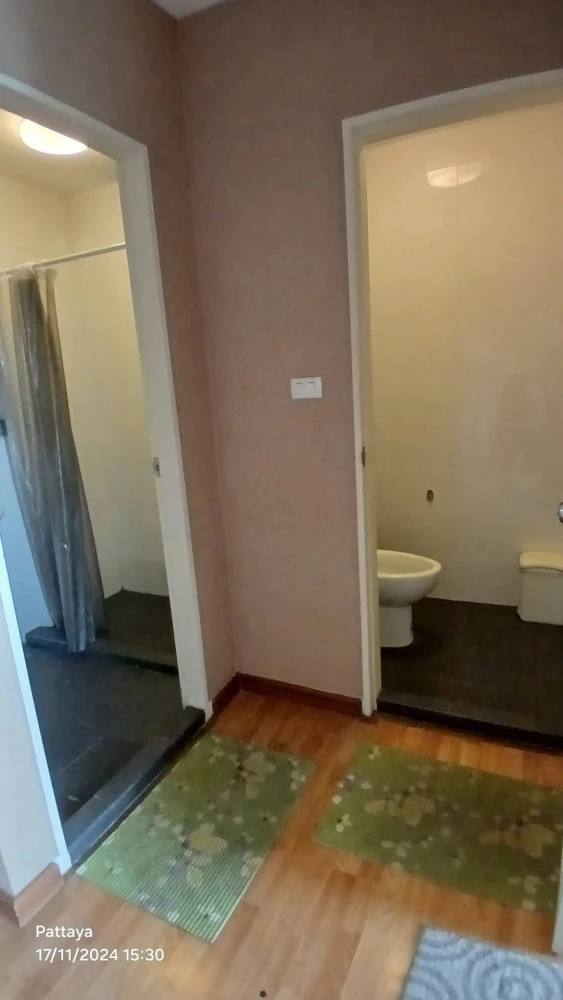 For rent: The Trust Condo South Pattaya, 7th floor, city view, Sattahip side, fully furnished, nice to live in, reserve now.