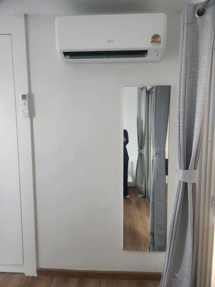 For rent: The Trust Residence Pinklao, 30th floor, beautiful city view, unblocked, fully furnished. Book now!