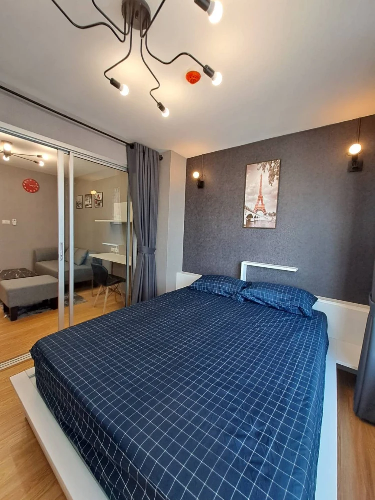 For rent: The Trust Residence Ratchada-Rama 3, 18th floor, garden view, fully furnished. Book now!