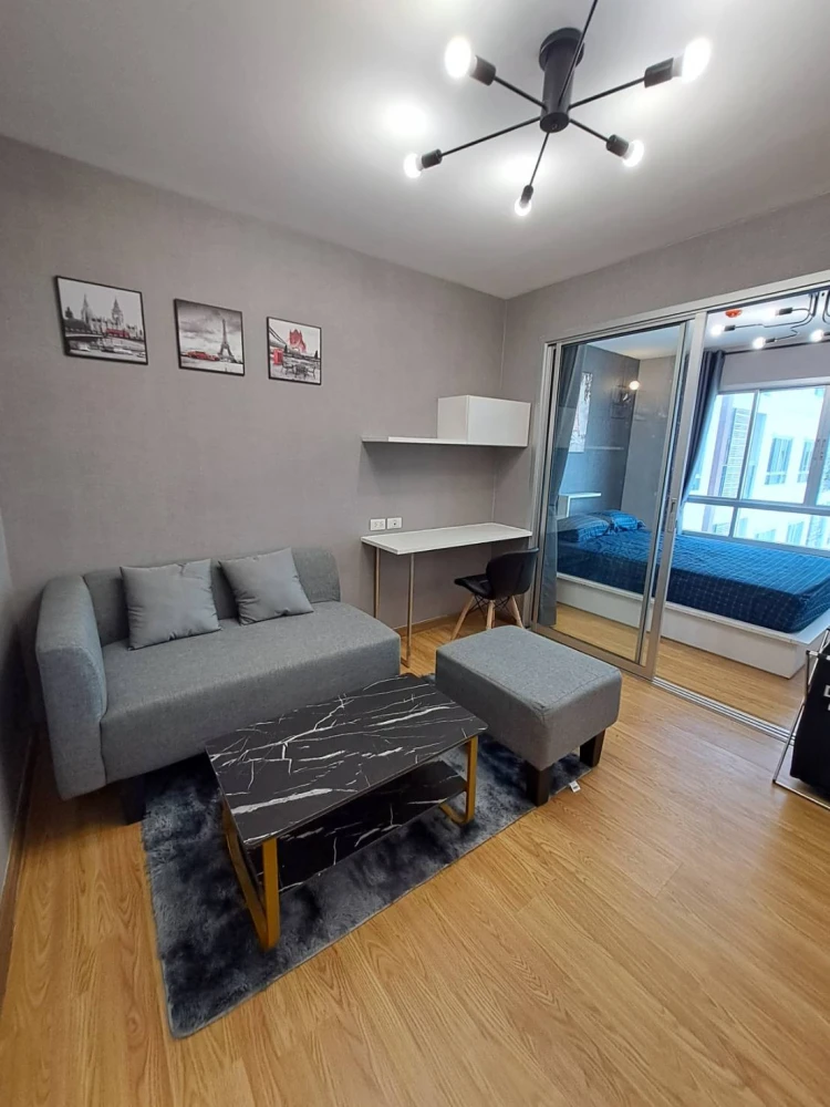 For rent: The Trust Residence Ratchada-Rama 3, 18th floor, garden view, fully furnished. Book now!