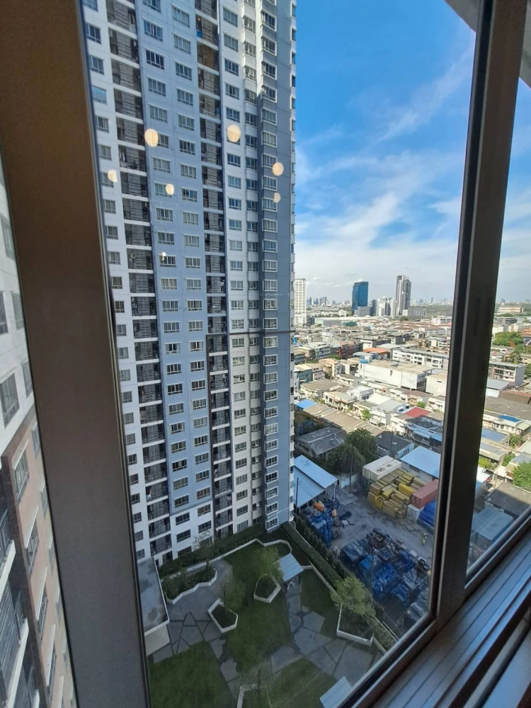 For rent: The Trust Residence Ratchada-Rama 3, 18th floor, garden view, fully furnished. Book now!