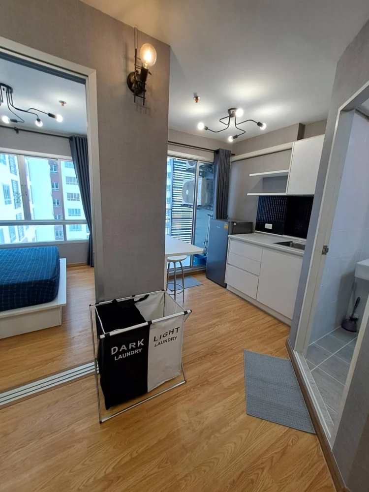 For rent: The Trust Residence Ratchada-Rama 3, 18th floor, garden view, fully furnished. Book now!