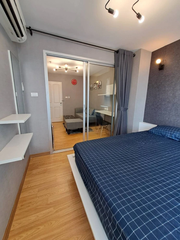 For rent: The Trust Residence Ratchada-Rama 3, 18th floor, garden view, fully furnished. Book now!