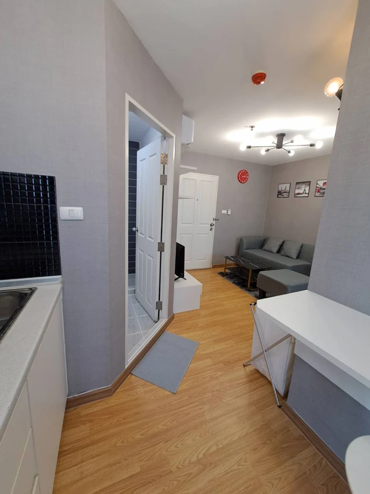 For rent: The Trust Residence Ratchada-Rama 3, 18th floor, garden view, fully furnished. Book now!