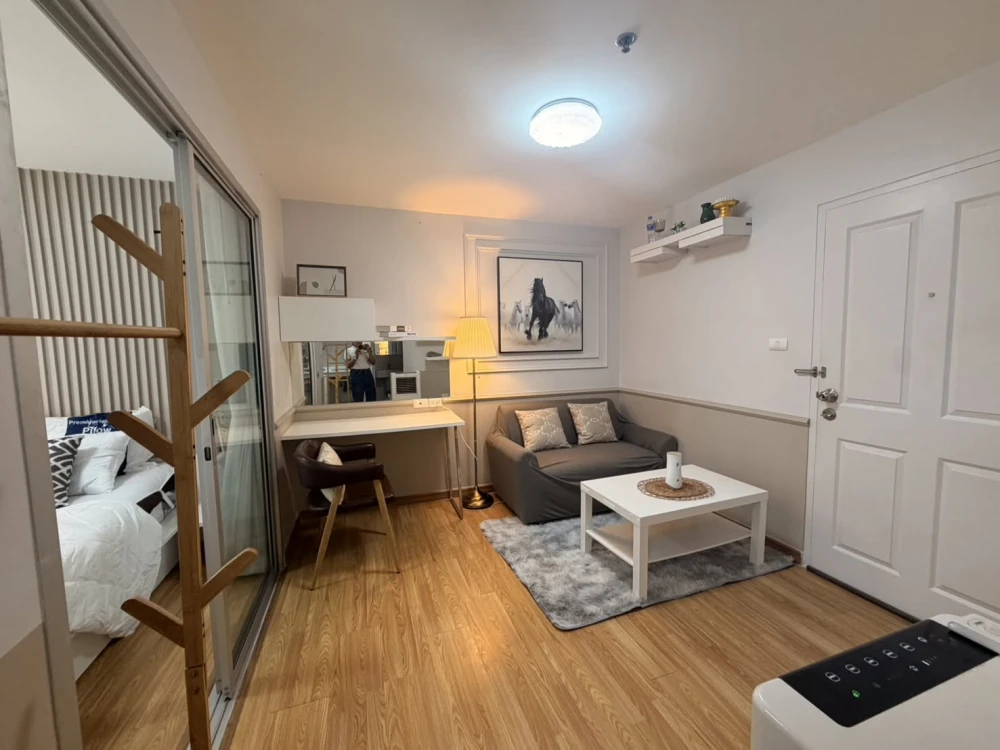 ให้เช่า The Trust Residence Ratchada-Rama 3 ห้องน่าอยู่ เฟอร์ครบ ชั้นสูงวิวเมือง รีบจองเลย