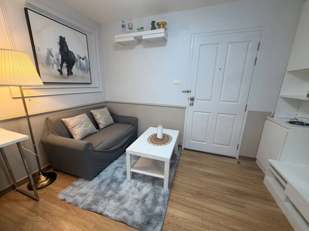 ให้เช่า The Trust Residence Ratchada-Rama 3 ห้องน่าอยู่ เฟอร์ครบ ชั้นสูงวิวเมือง รีบจองเลย