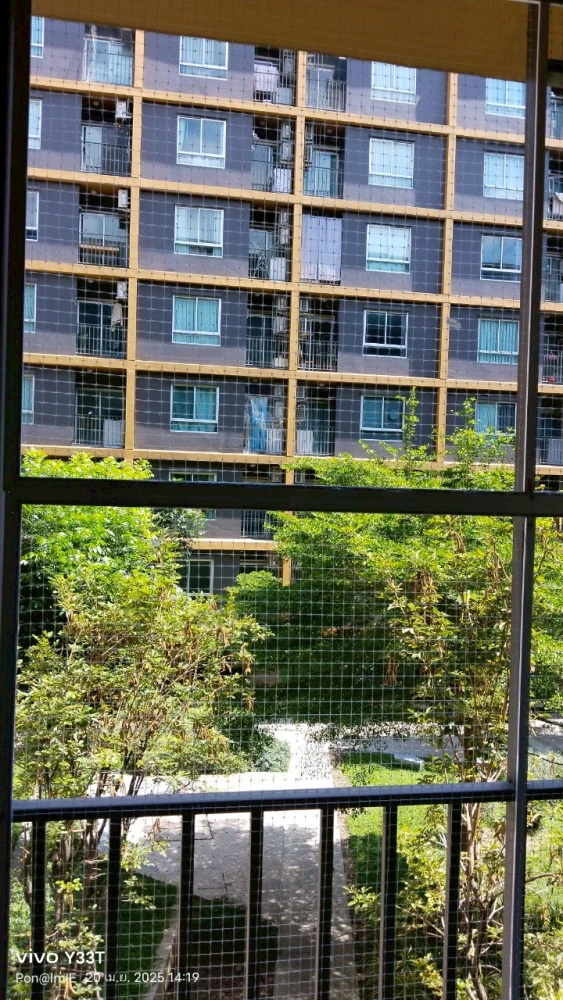 For rent: U Campus Rangsit-Muangake, 3rd floor, fully furnished room, ready to move in, book now, don't miss out.