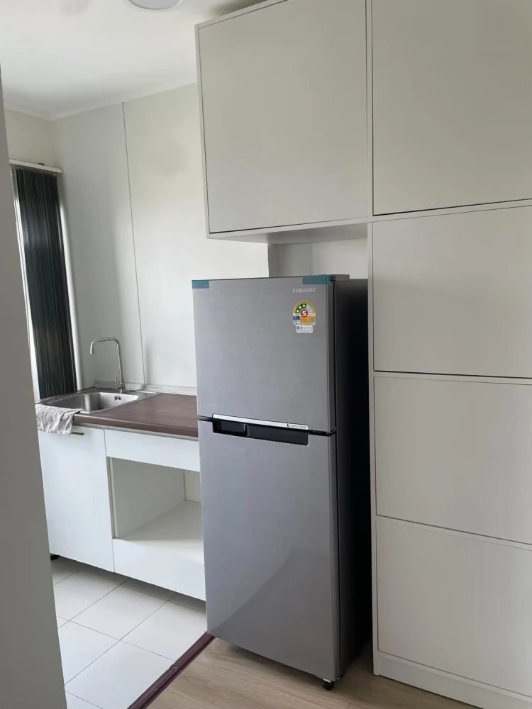 Condo for rent at U Campus Rangsit-MuangAke, Building A, 8th floor. Fully furnished with built-in furniture, ready to move in.