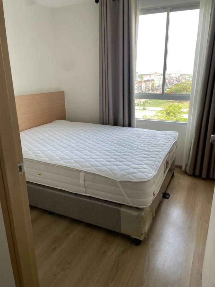 Condo for rent at U Campus Rangsit-MuangAke, Building A, 8th floor. Fully furnished with built-in furniture, ready to move in.